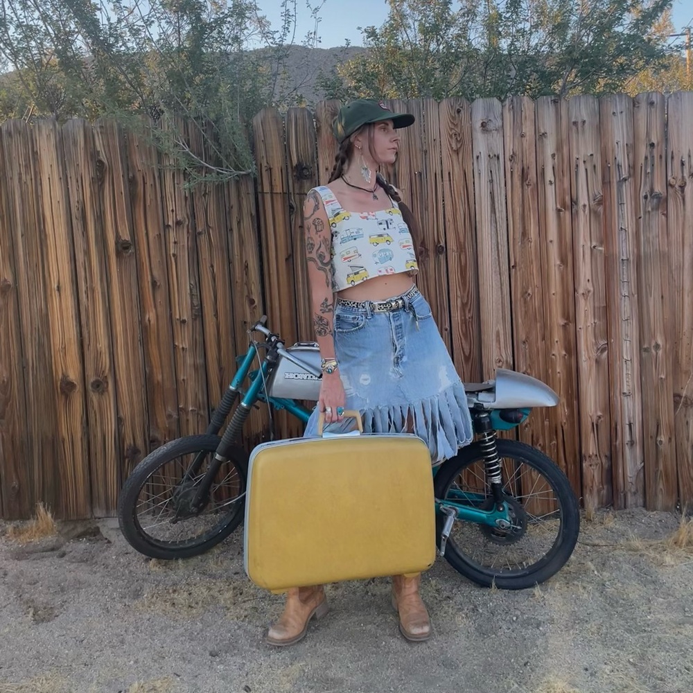 Retro Volkswagen airstream handmade tank top - Picture 10 of 12